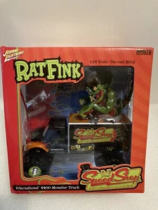 JOHNNY LIGHTNING RAT FINK INTERNATIONAL 4400 MONSTER TRUCK 1:24 DIE CAST. NEW - Picture 1 of 12