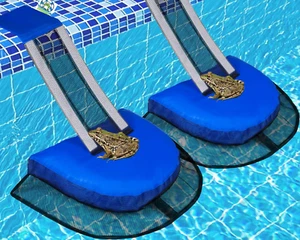 Pool Tier Fluchtrampe Frosch-Sparholz für 2 Stück Schwimmbäder Wildtierrettung - Bild 1 von 12