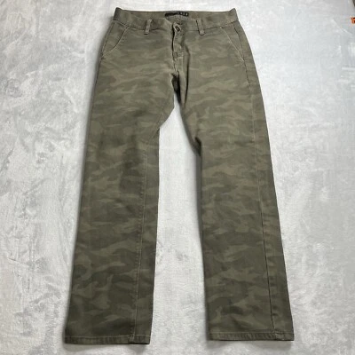 Pantalones de mezclilla KR3W KREW clásicos para hombre 30 30x28 cremallera camuflaje patinador ropa de calle Foto 1 de 4