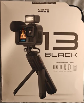 GoPro - HERO13 Black Creator Edition Action Camera - Black Brand New In Box - Image 1 of 4
