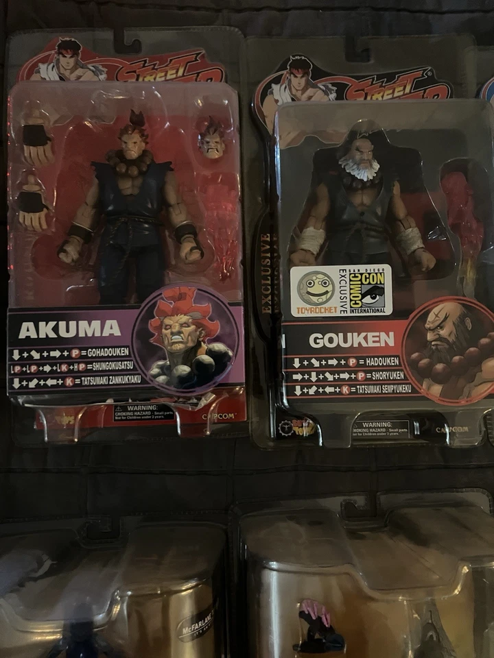 Figura Akuma y Gouken Street Fighter Sota Foto 1 de 1