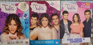 LOTE 3 MINI REVISTAS VIOLETA CON PEGATINAS DE ARGENTINA - Imagen 1 de 9