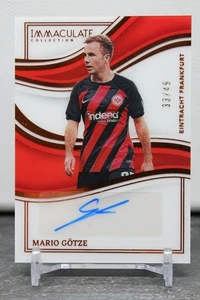 Panini Immaculate Soccer 2024 Mario Götze Eintracht Frankfurt No.IA-MG /49 - Imagen 1 de 2