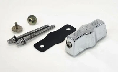 SONOR Snare Drum Lug with Gasket, Mounting Screws and Tension Rods -Chrome - Image 1 of 4