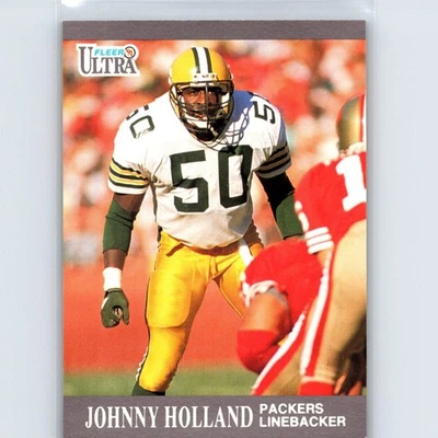 1991 Fleer Ultra - Johnny Holland #173 - Green Bay Packers - Image 1 of 2