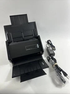 Fujitsu ScanSnap iX500 Color Duplex Pass-Through Wireless Scanner w/ Adapter USB - Picture 1 of 15
