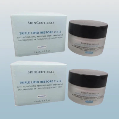 SKINCEUTICALS TRIPLE LIPID RESTORE TRATAMIENTO LIPÍDICO 2:4:2 0,5 OZ LOTE DE 2 EN CAJA Foto 1 de 3