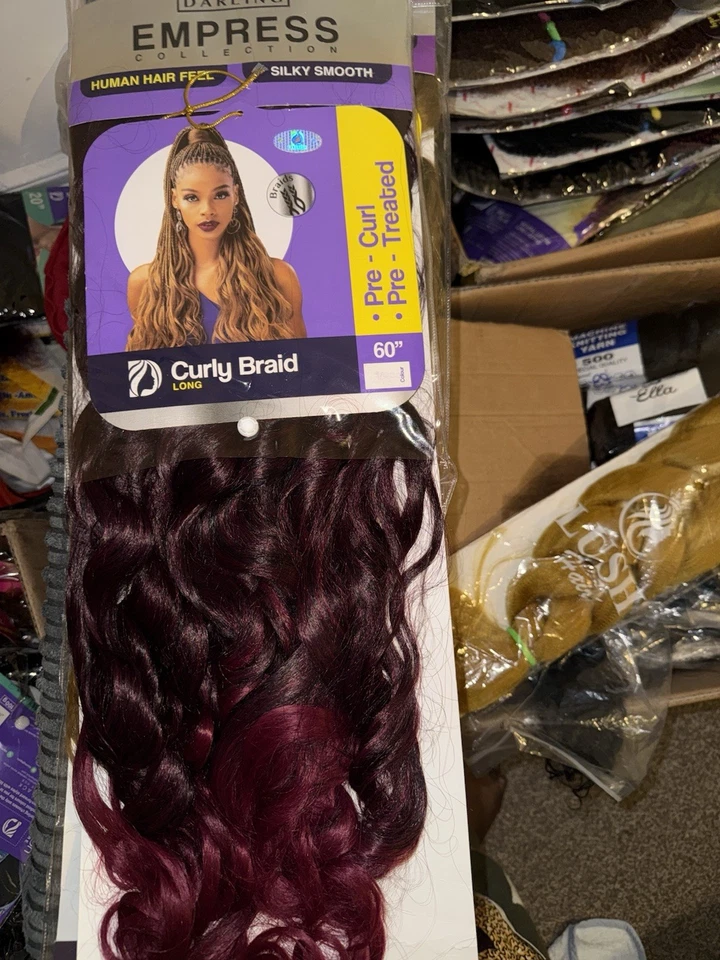 Curly Braid 60” Inches French Curl Extention - Image 1 of 1