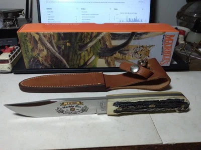 Canicas Gladstone MI. Cuchillo de caza especial 1 de 300 mármol más club de cuchillos Foto 1 de 4