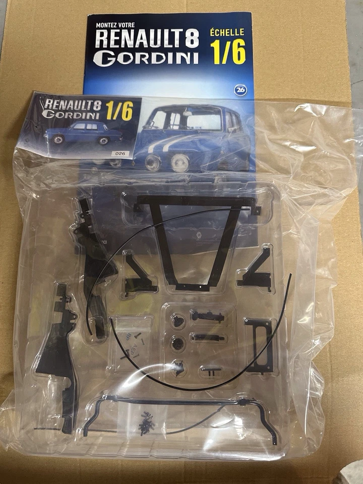 renault 8 gordini 1/6 Altaya Num 26 - Immagine 1 di 1
