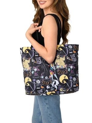 Disney Women's Jack Skellington Tote Bag Nightmare Before Christmas - Image 1 of 4