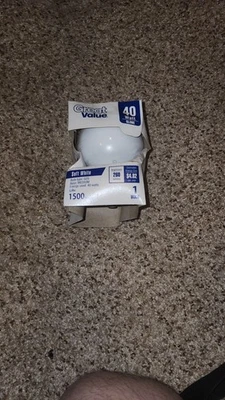 Great value 40-Watt Soft White G25 Vanity Globe Light Bulbs Medium Base - Image 1 of 2