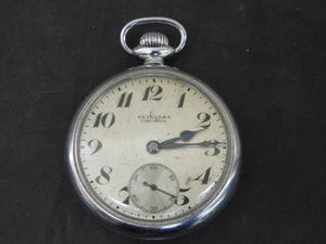 Pocket watch large iron construction 1656 Seiko YH477 - Picture 1 of 7