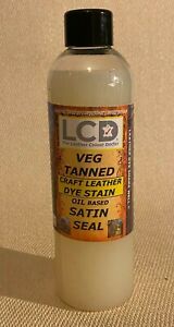  Leather Dye Stain Veg Tanned Oil Based Satin Seal 250ml Leather Colour Doctor