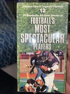Football's Most Spectacular Players VHS Tested NFL - Picture 1 of 1