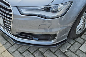 Sonderaktion Spoilerschwert Frontspoiler Lippe ABS für Audi A6 C7 4G Facel. ABE - Picture 1 of 2