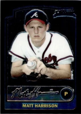 Bowman Chrome Matt Harrison 2003. Atlanta Braves #BDP57 Foto 1 de 2