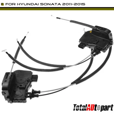 Приводы дверного замка 2 шт для седана Hyundai Sonata 2011-2015 передние левые и правые - Изображение 1 из 4