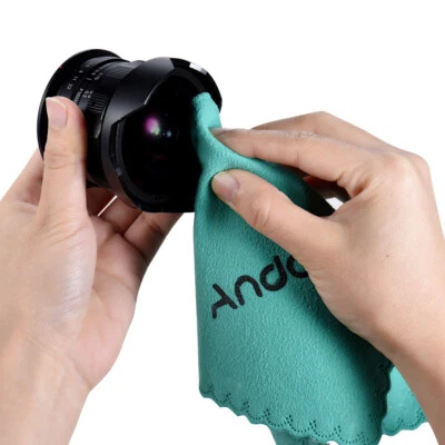 ANDOER Microfiber Cleaning Cloth Eyeglasses DSLR Camera Lens TV LCD Screen T0B3