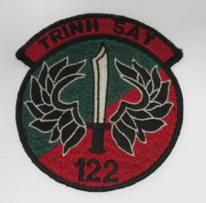POLO RALPH LAUREN COMBAT UTILITY MILITARY M65 TRINH SAT 122 PATCH AUTHENTIC !!! - Picture 1 of 1