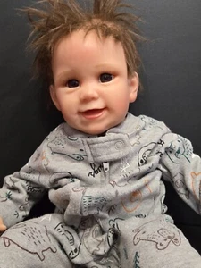 Ashton Drake Realistic Baby Doll By Linda Murray 18” Doll - Picture 1 of 13