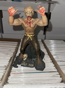 Vintage Aurora 1962 The Wolf Man Model Kit Built Display Monsters In The Movies - Picture 1 of 3