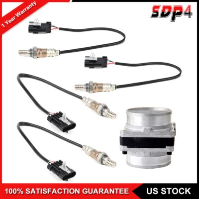 Sensor de oxígeno O2 y sensor de flujo de aire de masa para Isuzu Trooper 2001 2002 3,5 L 4 piezas Foto 1 de 4