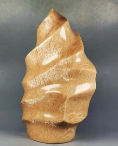 Toller PFIRSICH MONDSTEIN Kristall poliert Kugel Flamme - Bild 1 von 12