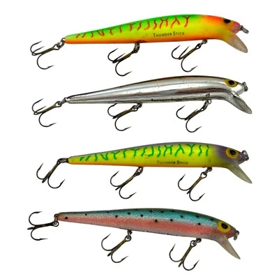 PESCADORES X 4 • SEÑUELOS DE PESCA PRE- RAPALA STORM SERIE AJ TRUENOS • TT#AJ239 Foto 1 de 4