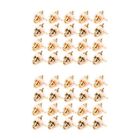 40Pcs Gold Plated RCA Terminal Jack Plug Female Socket Chassis Panel Connector 