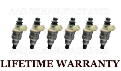 Juego de 6 inyectores de combustible Nikki OEM mejorado para Mitsubishi 3,0 L V6 Foto 1 de 2