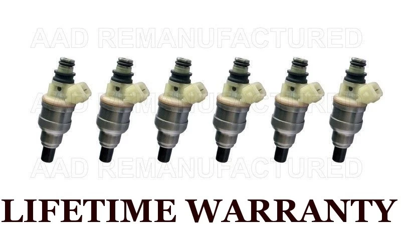 Juego de 6 inyectores de combustible Nikki OEM mejorado para Mitsubishi 3,0 L V6 Foto 1 de 2