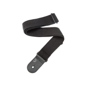 D'Addario Cotton Guitar Strap, Black - Picture 1 of 3