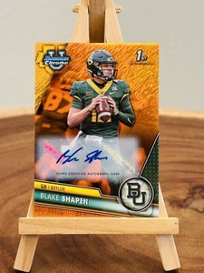 2023 Bowman Chrome U Blake Shapen ORANGE Refractor Auto 1st Bowman SSP/25! CLEAN
