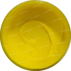 Yellow Fabric Paint Non-toxic Safe Permanent Water Wash-up Substitute Permaset - Foto 1 di 7