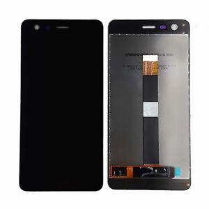 LCD Display + Touch Screen Digitizer Full Assembly Replacement For Nokia 2 Black