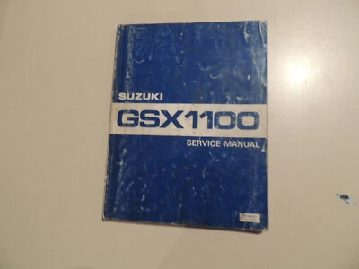 SUZUKI GSX 1100 1980 shop service manual Werkstatthandbuch Englisch - Bild 1 von 4