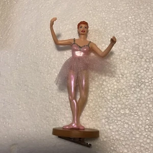 I Love Lucy Ballerina Clip-on Christmas Ornament 2004 Hallmark Keepsake - Picture 1 of 6