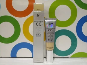 IT COSMETICS ~ CC + COLOR CORRECTING FULL COVERAGE CREAM ~ FAIR IVORY ~ 1.08 OZ - Picture 1 of 1