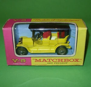 Matchbox Yesteryears / Y5 1907 Peugeot in Type F Box - Picture 1 of 12