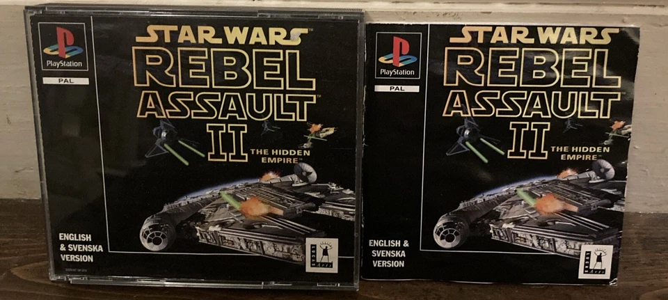 Star Wars Rebel Assault II (PS1) Mint Discs - Image 1 of 1