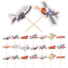  30 Pcs Airplane Dessert Topper Toy The Baby Shower Cheeses Cake