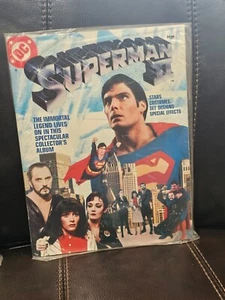 DC COMICS : Superman 2 The Movie Oversized Collectors Movie Program - Picture 1 of 2