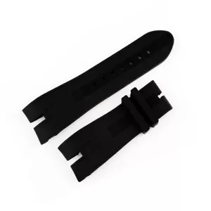 NEU schwarz Silikon Gummi Taucheruhr Armband Band für Roger Dubuis - Bild 1 von 2