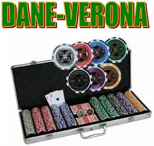 SET Professionale POKER 500 Fiches/Chip ULTIMATE POKER MS 12gr - Foto 1 di 1