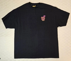 Fitted Hawaii Mens Shirt Size XXL 2XL Aloha Served Daily Hawaiian Black - Picture 1 of 6