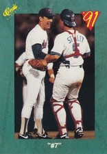 1991 CLASSIC III NOLAN RYAN #T79 TEXAS RANGERS "#7" NO HITTER