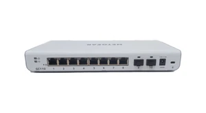 Netgear GC110 8-Port Gigabit Smart Cloud 8x10/100/1000Mbit 2xSFP - Bild 1 von 2