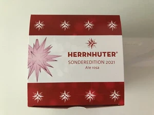 Neu Original Herrnhuter Stern Sonderedition 2021 A1e in Rosa - Bild 1 von 2