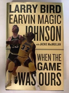 Larry Bird, Magic Johnson, Signed When The Game Was Ours DJ - Picture 1 of 4